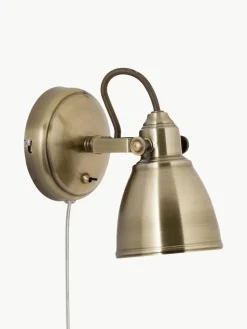 Verstellbare Wandleuchte Fjallbacka mit Stecker