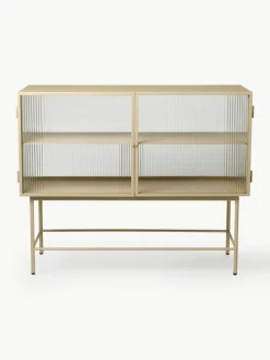 Vitrine Haze mit Glastüren