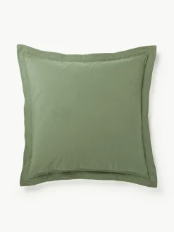 Waffelpiqué-Kissenhülle Orville mit Stehsaum