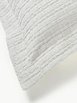 Waffelpiqué-Kissenhülle Orville mit Stehsaum