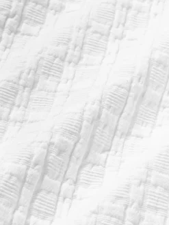 Waffelpiqué-Kissenhülle Orville mit Stehsaum