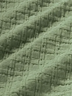 Waffelpiqué-Kissenhülle Orville mit Stehsaum