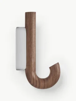 Walnussholz-Wandhaken Umbrella, in verschiedenen Größen