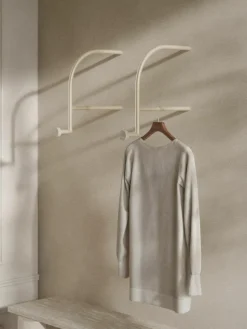 Wandgarderobe Disa mit Travertinhaken