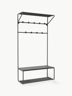 Wand-Garderobe Nash aus Metall