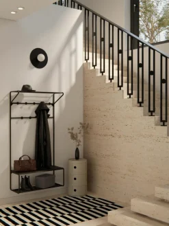 Wand-Garderobe Nash aus Metall