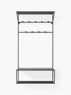 Wand-Garderobe Nash aus Metall