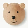 Wandhaken Bear aus Buchenholz