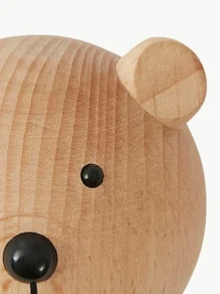 Wandhaken Bear aus Buchenholz