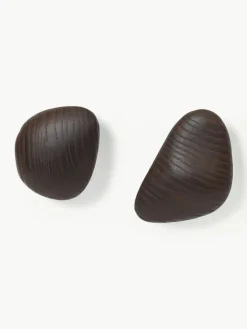 Wandhaken Cairn aus Eschenholz, 2er-Set