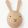 Wandhaken Rabbit aus Buchenholz