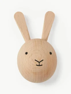 Wandhaken Rabbit aus Buchenholz