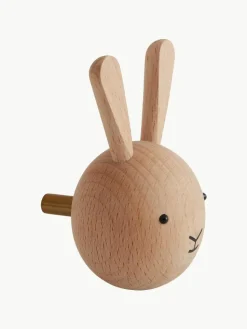 Wandhaken Rabbit aus Buchenholz