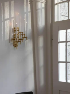 Wandhalter Stoff Nagel für Kerzenhalter