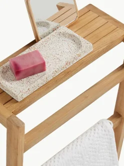 Wand-Handtuchhalter Kuveni aus Teakholz