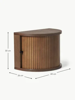 Wandnachttisch Calary mit geriffelter Front