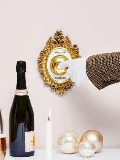 Wandobjekt Bell Press for Champagne