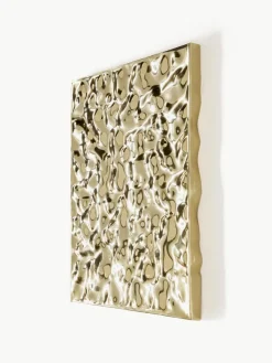 Wandobjekt Splash mit gehämmerter Oberfläche