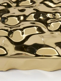 Wandobjekt Splash mit gehämmerter Oberfläche