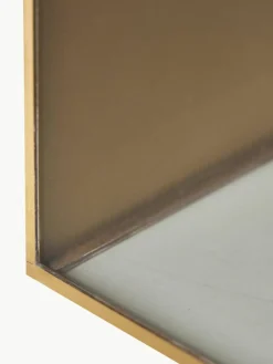 Wandregal Ada aus Glas und Metall