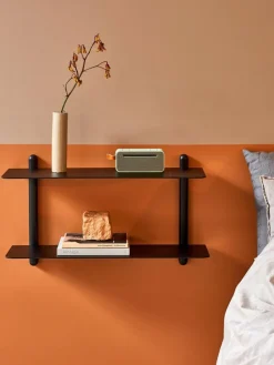 Wandregal Nivo aus Eschenholz