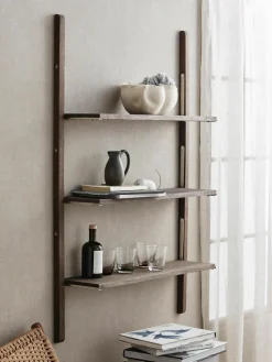 Wandregal Sinca aus Mangoholz