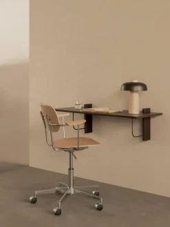 Wand-Schreibtisch Corbel aus Eichenholz