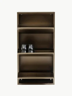 Wand-Schuhschrank Caruso mit Klappfächern