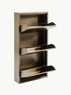 Wand-Schuhschrank Caruso mit Klappfächern