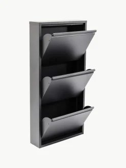 Wand-Schuhschrank Caruso mit Klappfächern