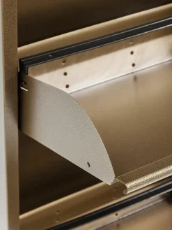 Wand-Schuhschrank Caruso mit Klappfächern