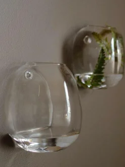 Wand-Vase Pebble, Ø 15 cm