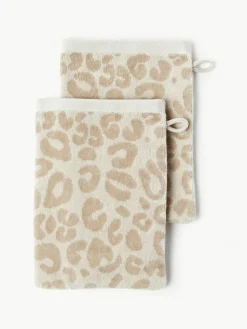 Waschhandschuhe Leo, 2 Stück