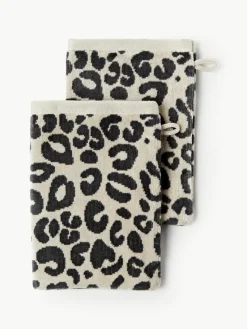 Waschhandschuhe Leo, 2 Stück