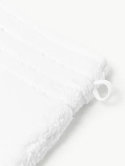 Waschhandschuhe Luxe mit Streifenbordüre, 2 Stück