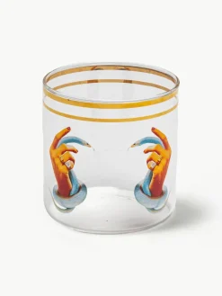 Wasserglas Hands With Snakes