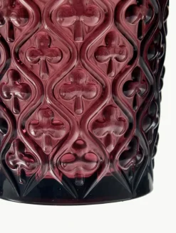 Wassergläser Marrakech mit Strukturmuster, 6er-Set