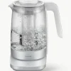 Wasserkocher Enfinigy aus Glas mit Teeeinsatz, 1.7 L