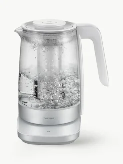 Wasserkocher Enfinigy aus Glas mit Teeeinsatz, 1.7 L