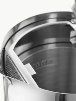 Wasserkocher Gloss aus Edelstahl, 1.2 L