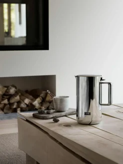 Wasserkocher Gloss aus Edelstahl, 1.2 L