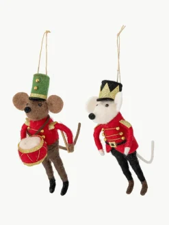 Weihnachtsbaumanhänger Peo, 2er-Set