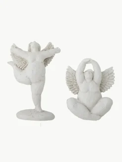 Weihnachtsfiguren Hadessa in Engelform, 2er-Set