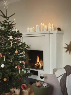 Weihnachtskugel Carol, 4 Stück