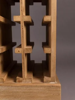 Weinregal Claude aus Eichenholz