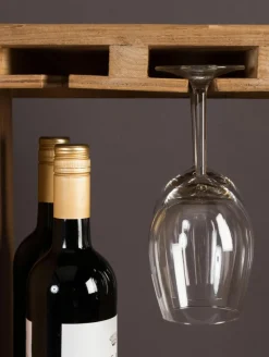 Weinregal Claude aus Eichenholz