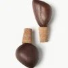Weinverschlüsse Cairn aus Eschenholz, 2er-Set
