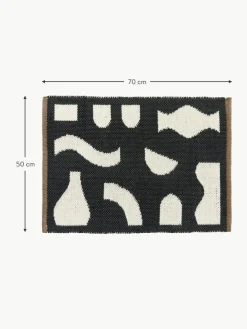 Wendbare Fußmatte Ceres, handgefertigt