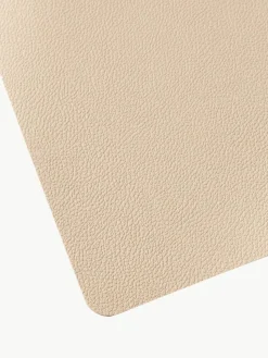 Wendbare Tischsets Bitz aus Kunstleder, 4 Stück