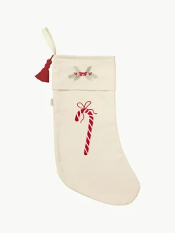 Wendbarer Weihnachtsstrumpf Angel aus Bio-Baumwolle